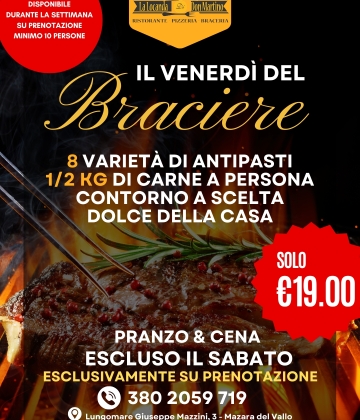 Il venerd del Braciere